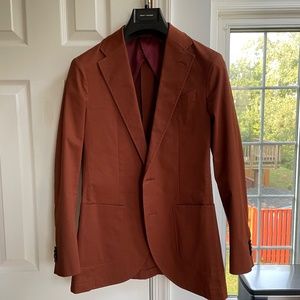 Spier & Mackay rust cotton sport coat
